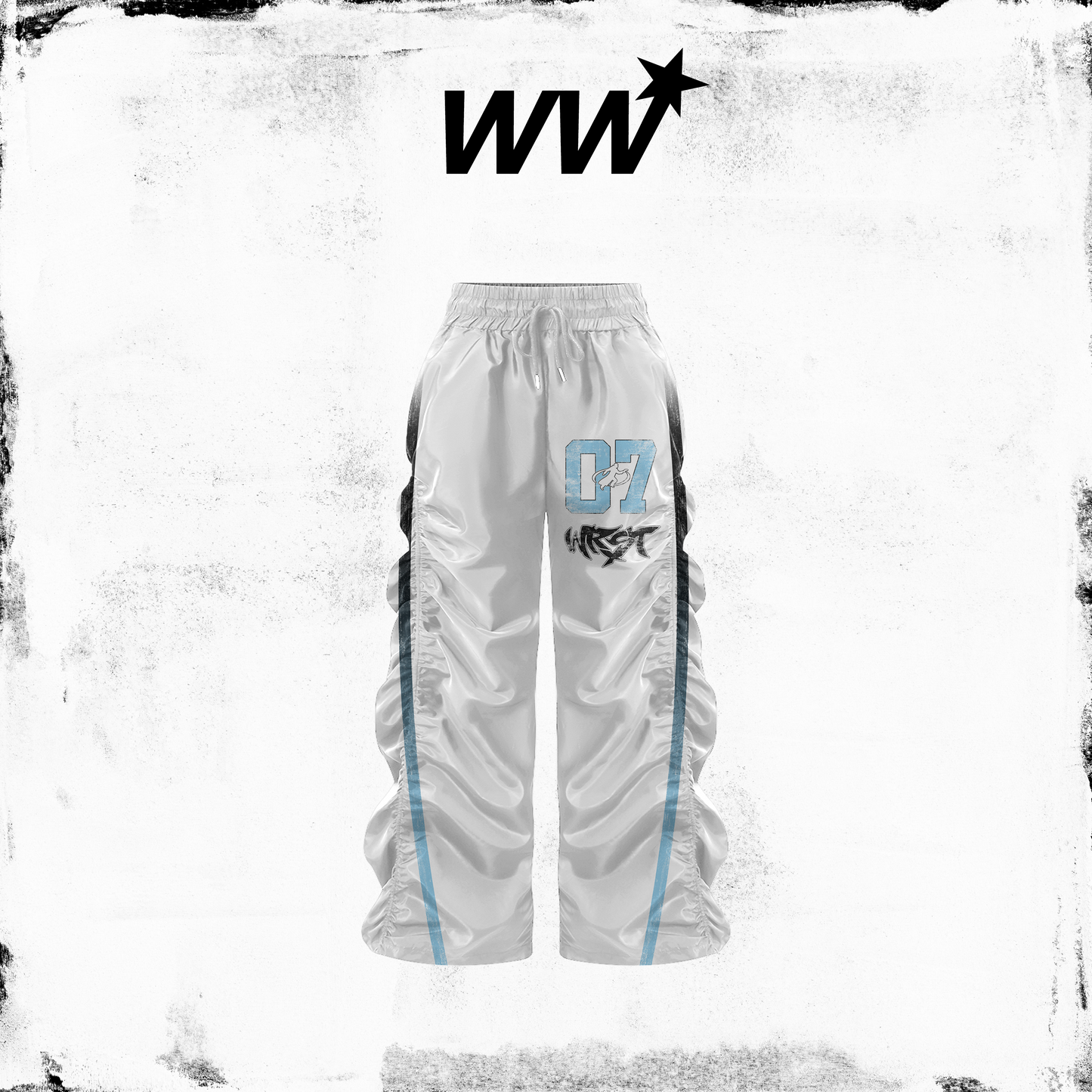 Wrst Track Pants (White)